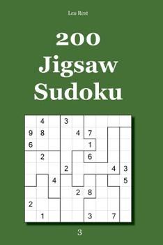 Paperback 200 Jigsaw Sudoku 3 Book