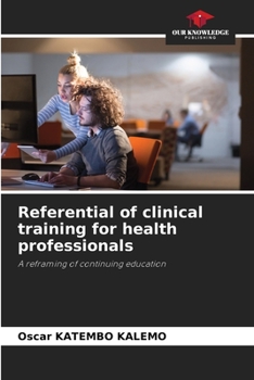 Paperback Referential of clinical training for health professionals Book