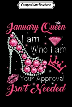 Composition Notebook: Womens January Girl Princess Birthday She Slay Pray Beautiful Bold  Journal/Notebook Blank Lined Ruled 6x9 100 Pages