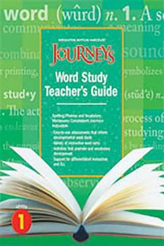 Spiral-bound Journeys: Guided Word Study Grade 1 2012 Book