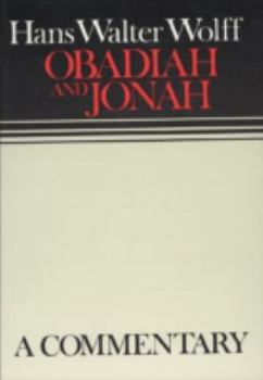 Hardcover Obadiah and Jonah: A Commmentary Book