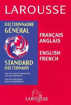 Hardcover Larousse Standard French-English, English-French Dictionary Book