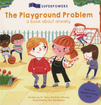 Library Binding Playground Problem: A Book about Anxiety Book