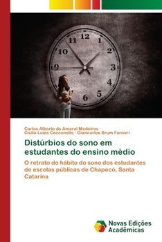 Paperback Distúrbios do sono em estudantes do ensino médio [Portuguese] Book