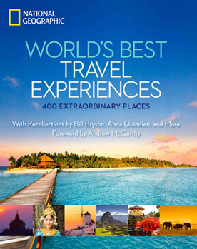 Hardcover World's Best Travel Experiences: 400 Extraordinary Places Book