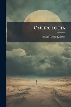 Paperback Oneirologia Book