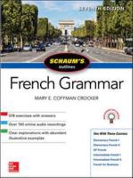 Schaum's Outline of French Grammar (Schaum's Outline Series. Schaum's Outline Series in Languages) - Book  of the Schaum's Outline
