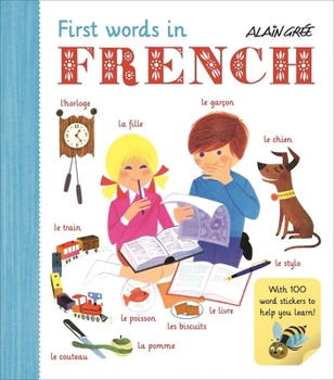 Paperback First Words in French Book