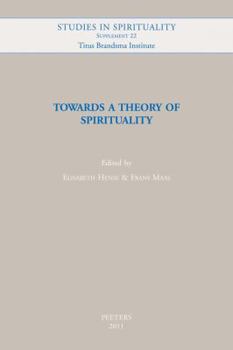 Paperback Towards a Theory of Spirituality Book