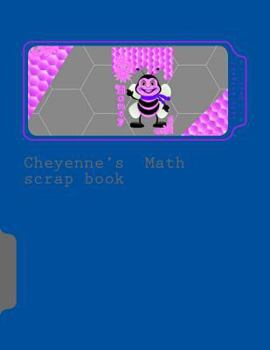 Paperback Cheyenne's Math scrap book: specialty book, graph paper Book