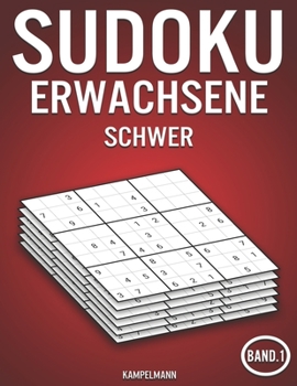 Paperback Sudoku Erwachsene schwer: 400 Schwere Sudokus - mit Lösungen (Band 1) [German] Book