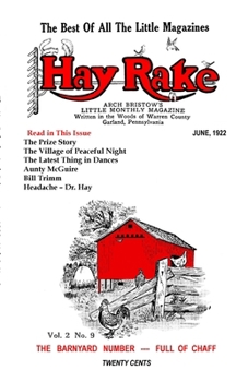 Paperback Hay Rake, V2 N9, June 1922 Book