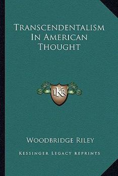 Paperback Transcendentalism In American Thought Book