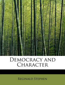 Democracy and Character