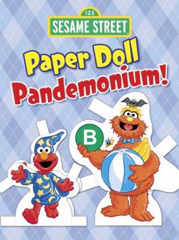 Paperback Sesame Street Paper Doll Pandemonium! Book