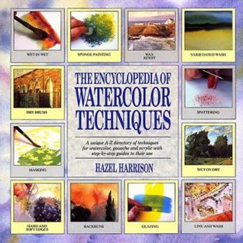 Hardcover Ency of Watercolor Techniq Book