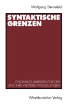 Paperback Syntaktische Grenzen [German] Book