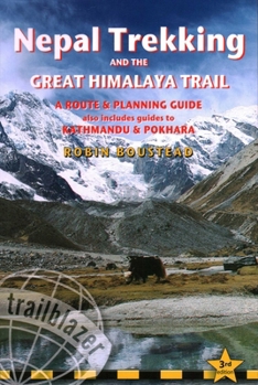 Paperback Nepal Trekking & the Great Himalaya Trail: A Route & Planning Guide Book