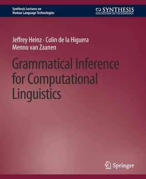 Paperback Grammatical Inference for Computational Linguistics Book