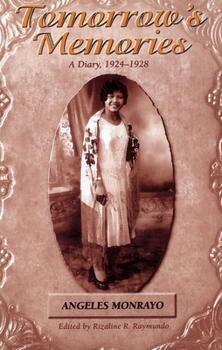 Paperback Tomorrow's Memories: A Diary, 1924-1928 Book