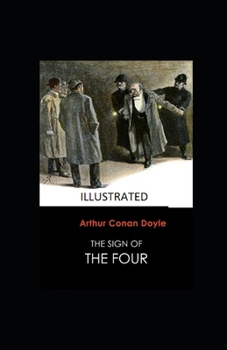 Paperback The Sign of the Four Illustrated Book