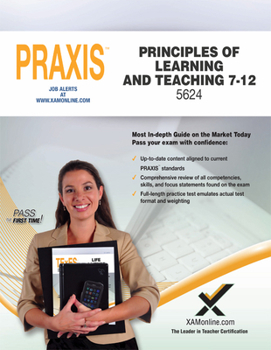 Paperback Praxis Principles of Learning and Teaching 7-12 5624 Book