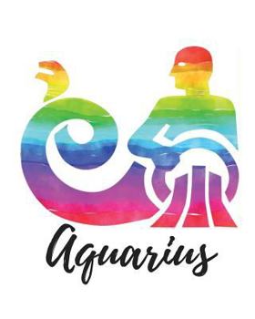 Paperback Aquarius: Cornell Notes, 150 pages, Design Rainbow Book