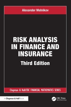 Paperback Risk Analysis in Finance and Insurance Book