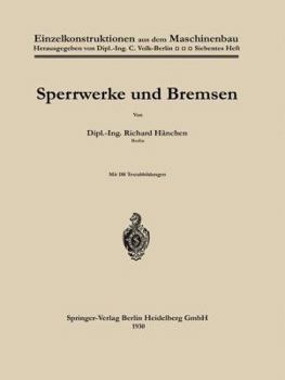 Paperback Sperrwerke Und Bremsen [German] Book