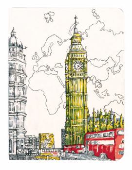 Misc. London Big Ben Handmade Journal Book