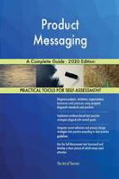 Paperback Product Messaging A Complete Guide - 2020 Edition Book