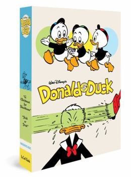 Hardcover Walt Disney's Donald Duck Holiday Gift Box Set: A Christmas for Shacktown & Trick or Treat: Vols. 11 & 13 Book