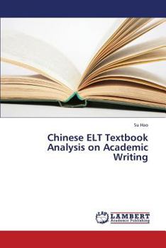 Paperback Chinese ELT Textbook Analysis on Academic Writing Book
