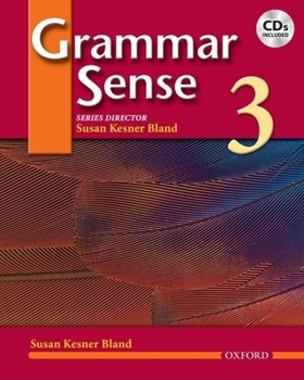 Paperback Grammar Sense 3 [With 3 CDROM's] Book