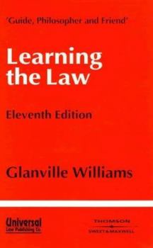 Glanville Williams: Learning the Law