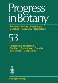 Paperback Progress in Botany: Stuctural Botany Physiology Genetics Taxonomy Geobotany / Fortschritte Der Botanik Struktur Physiologie Genetik System Book