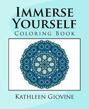 Paperback Immerse Yourself: Coloring Book