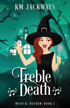 Paperback Treble Death: A Paranormal Ghost Mystery [Large Print] Book