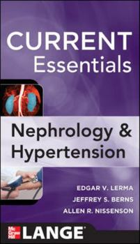 Paperback Current Essentials: Nephrology & Hypertension Book