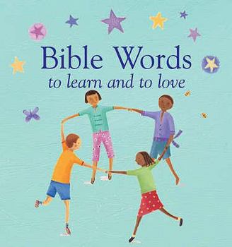 Hardcover Bible Words to learn and to love Book