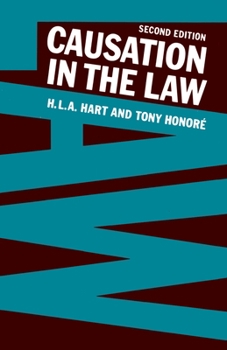 Paperback Causation in the Law Book