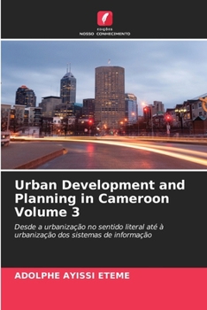 Paperback Urban Development and Planning in Cameroon Volume 3 [Portuguese] Book