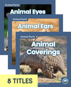 Paperback Animal Parts (Set of 8) Book