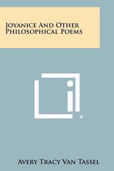 Paperback Joyanice and Other Philosophical Poems Book