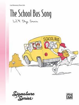 Paperback The School Bus Song: Sheet Book