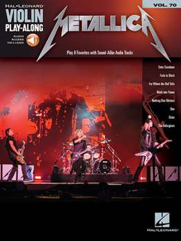 Misc. Metallica: Violin Play-Along Volume 70 Book