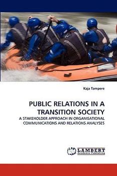 Paperback Public Relations in a Transition Society Book