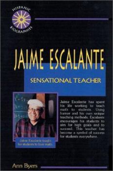 Library Binding Jaime Escalante: Sensational Teacher Book