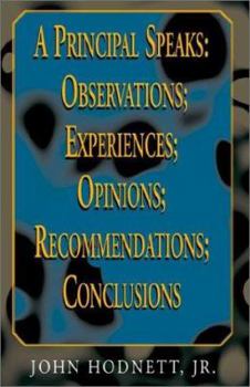 Hardcover A Principal Speaks Book