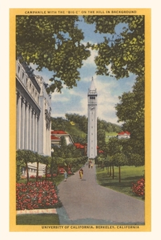 Paperback Vintage Journal Berkeley Campanile Book